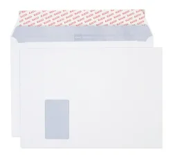 ELCO Couvert Premium m/Fenster C4 34799 120g, weiss 250 St&uuml;ck