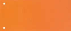 BIELLA Trennstreifen Karton 2 Loch 19919035 orange, 24x10.5cm 100 Stk.
