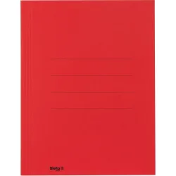 BIELLA Aktensammler Recycolor 0172430.45 3 Klappen, rot