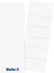 BIELLA R&uuml;ckenschild Ordner 7cm 190167.00 25 St&uuml;ck 51x145mm