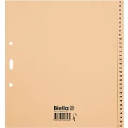 BIELLA Register Karton braun A4 19443100 1-31
