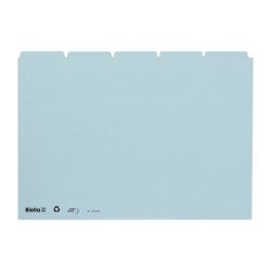 BIELLA Leitkarten blanko A4 21045505 blau