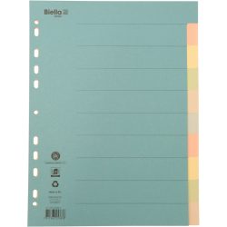 BIELLA Register Karton farbig A4 461410.00 10-teilig, blanko
