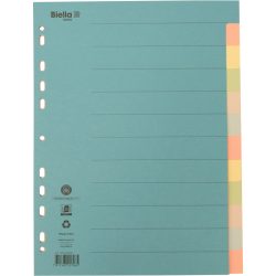 BIELLA Register Karton farbig A4 461412.00 12-teilig, blanko