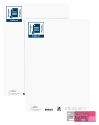BIELLA Etiketten 60x30mm 273632.00 weiss, A4 10 Bl. &agrave; 27 Stk.