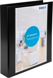 BIELLA Zeigebuch Creative XL#2 4.5cm 443445.02 schwarz, 4-Ring A4