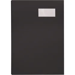 BIELLA Unterschriftenmappe A4 341420.27 dunkelgrau, Reg.1-20 240x340mm