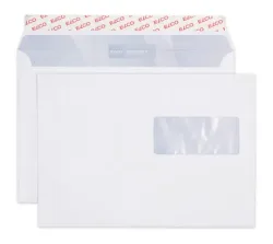 ELCO Couvert Premium m/Fenster C5 32898 100g, weiss 500 St&uuml;ck