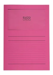 ELCO Sichth&uuml;lle Ordo 120g A4 29489.52 fuchsia, Fenster 100 St&uuml;ck