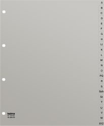KOLMA Register KolmaFlex XL A4 18.424.03 grau, A-Z, 24-teilig, 4-Loch