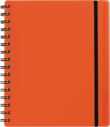 KOLMA Notizbuch Easy KolmaFlex A5 06.551.04 rot, kariert 5mm 100 Bl.