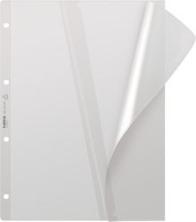 KOLMA Dokumentenh&uuml;lle ExtraSolid A4 08.634.00 transp.,Deckelkl.4-Loch 10Stk.