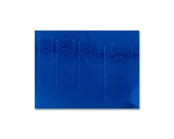Dramatic Smile Line Chrom blau