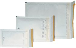 B&Uuml;ROLINE Luftpolstertasche Gr.6 450126 weiss 240x350mm 100 St&uuml;ck