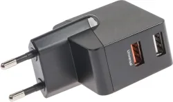 LINK2GO USB AC-Adapter AC1002BB 2-Port, 3.4A