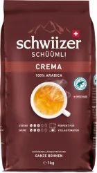 SCHWIIZER Bohnenkaffee 1kg 802857 Sch&uuml;&uuml;mli Crema