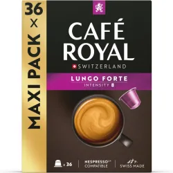 CAFE ROYAL Kaffeekapseln Alu 2001927 Lungo Forte 36 St&uuml;ck