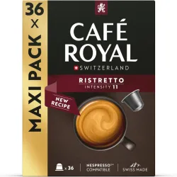 CAFE ROYAL Kaffeekapseln Alu 2001932 Ristretto 36 St&uuml;ck