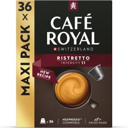 CAFE ROYAL Kaffeekapseln Alu 2001932 Ristretto 36 St&uuml;ck