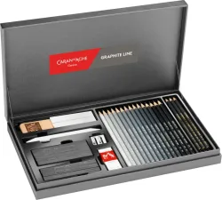 CARAN D'ACHE Graphite Line Gift Box Set 3000.415 assortiert