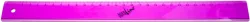 B&Uuml;ROLINE Massstab 30cm 375939 violett/transparent