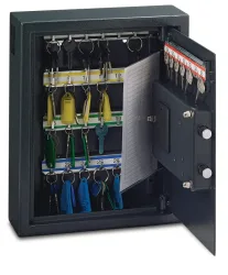 RIEFFEL Schl&uuml;sselkasten VT-SE grau VT-ST 35 SE 36,5x30x10cm 35 Haken