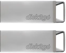 DISK2GO USB-Stick tank 2.0 16GB 30006589 USB 2.0 double pack