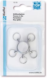 RIEFFEL Schl&uuml;sselanh&auml;nger Key Spider 105SB 5 Ringe