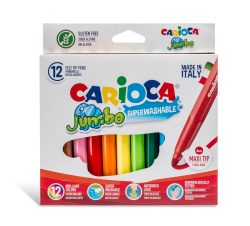 CARIOCA Fasermaler Jumbo Box 6mm 40569 12 St&uuml;ck
