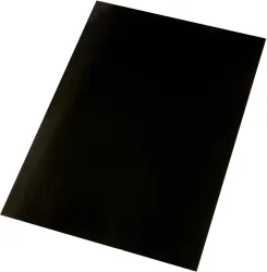 GBC HiGloss Umschlagmaterial A4 CE020010 schwarz, 250g 100 St&uuml;ck