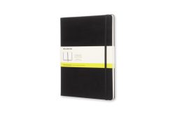 Moleskine Notizbuch, XL, Blanko, schwarz