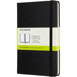 MOLESKINE Notizbuch Medium 18,2x11,8cm 626604 blanko, schwarz, 208 Seiten