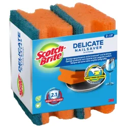 SCOTCH-BRITE Universal Schwamm UNNS2CH blau/orange 2 St&uuml;ck
