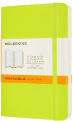MOLESKINE Notizbuch SC Pocket/A6 850970 liniert,limetten gr&uuml;n,192 S.
