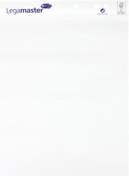 LEGAMASTER Flipchart-Papier blanko 7-156000 weiss holzfrei,blanko 20 Blatt