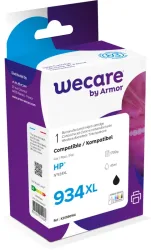 WECARE Tinte 934XL rebuilt schwarz C2P23AEWE zu HP OJ Pro 6230 45ml