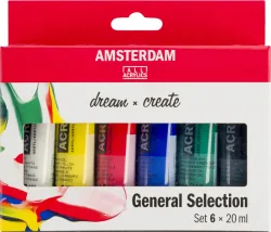 Amsterdam Starter Set 17820406 6x20ml
