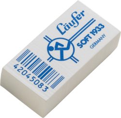 L&Auml;UFER Radiergummi Soft 19330 41x19x12mm