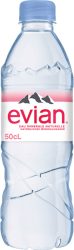 EVIAN Mineral o/Kohlens&auml;ure 50cl Pet 8228 6 St&uuml;ck