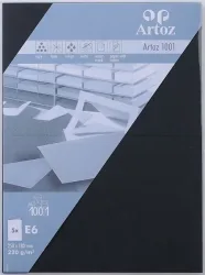 ARTOZ Karten 1001 E6 107372262 220g. schwarz 5 Blatt