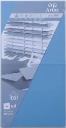 ARTOZ Karten 1001 310x155mm 107452264 220g. marineblau 5 Blatt