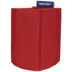 MAGNETOPLAN Stiftehalter magnetoTray S 1227606 rot. Filz recyceled