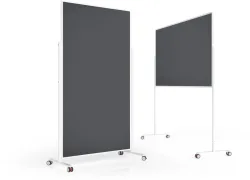 MAGNETOPLAN Design-Moderatorentafel VP 1181101 Filz. grau 1000x1800mm
