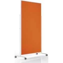 MAGNETOPLAN Design-Moderatorentafel VP 1181144 Filz. orange 1000x1800mm