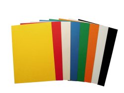 B&Uuml;ROLINE Presspan-Umschlag A4 250 blau, 0,50mm 100 St&uuml;ck