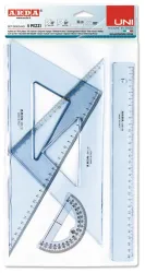 ARDA Zeichenset Set 30cm 70430SS UNI, 4 St&uuml;ck