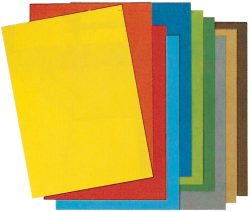B&Uuml;ROLINE Presspan-Umschlag A4 441105 gelb, 0,35mm 100 St&uuml;ck