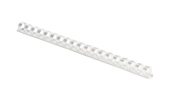 FELLOWES Plastikbinder&uuml;cken 8mm A4 5345406 weiss, rund 100 St&uuml;ck