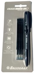 BALLOGRAF Erase Pen 0.7mm 20227 blau, mit Ersatzminen