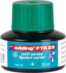 EDDING Nachf&uuml;lltusche FTK25 25ml FTK-25-004 gr&uuml;n